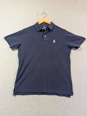 Psycho Bunny Polo Shirt Men's 5-Small Navy Blue